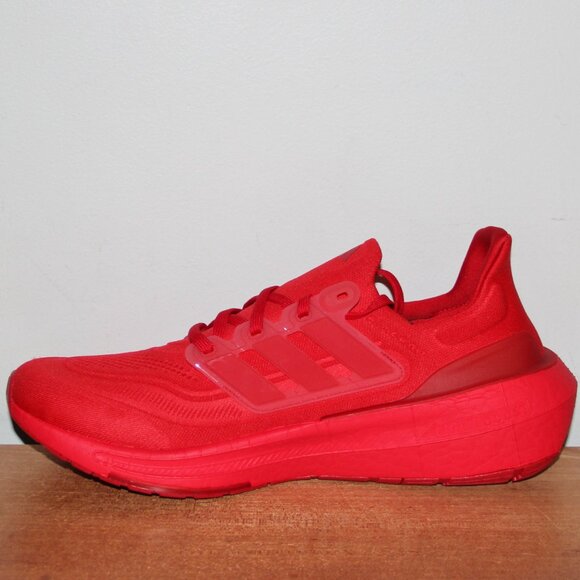 Adidas UltraBoost Light Running Shoes Scarlet Red Mens 12 - Picture 3 of 6